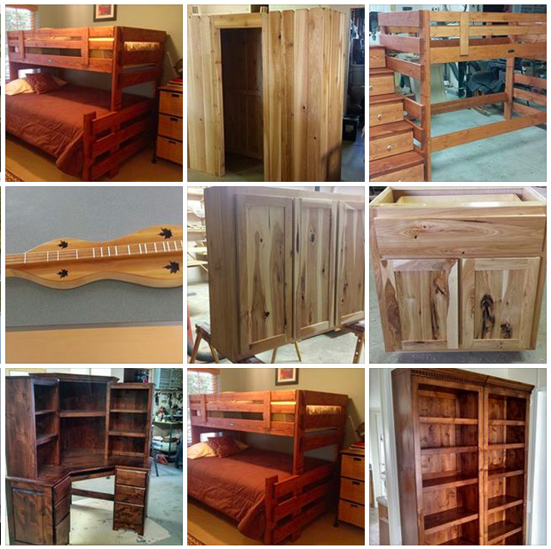 Bet you haven't seen a Facebook page like Edwin's. He's posted dozens, dozens, and dozens of photos of his work. This is one busy woodworker!